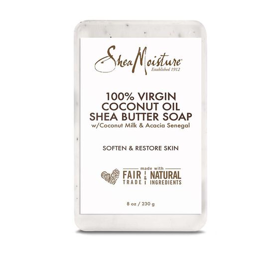 100% Virgin Coconut Oil Shea Butter Soap, 230 g