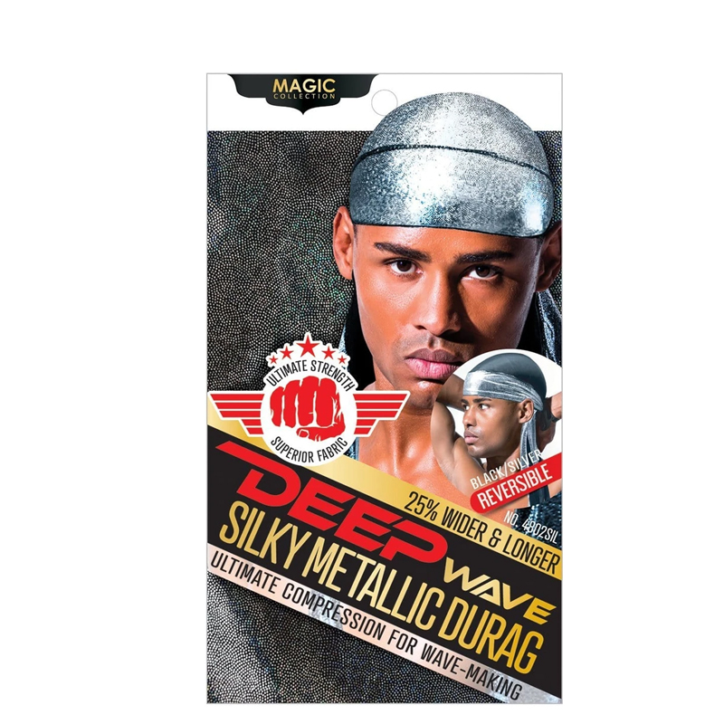 Deep Wave Silky Metal Durag