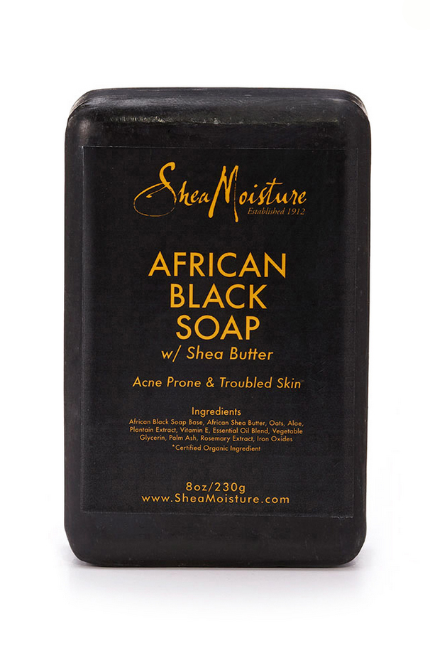 African Black Soap w/ Shea Butter, 230 g