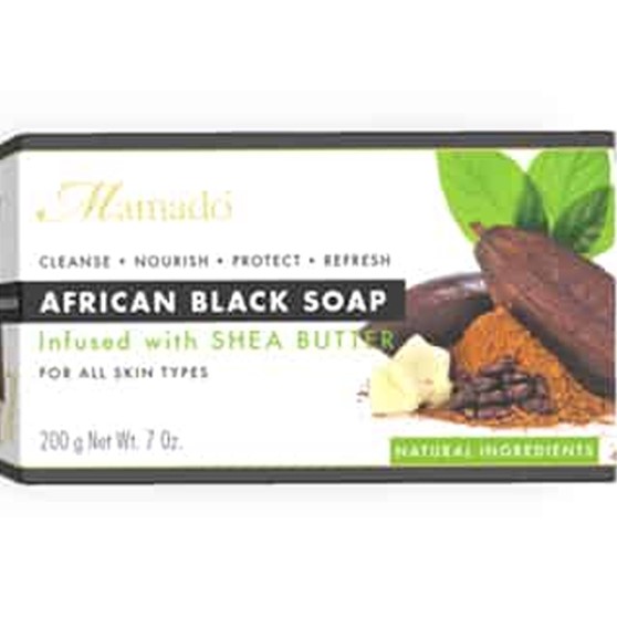 African Black Soap Shea Butter, 200 g