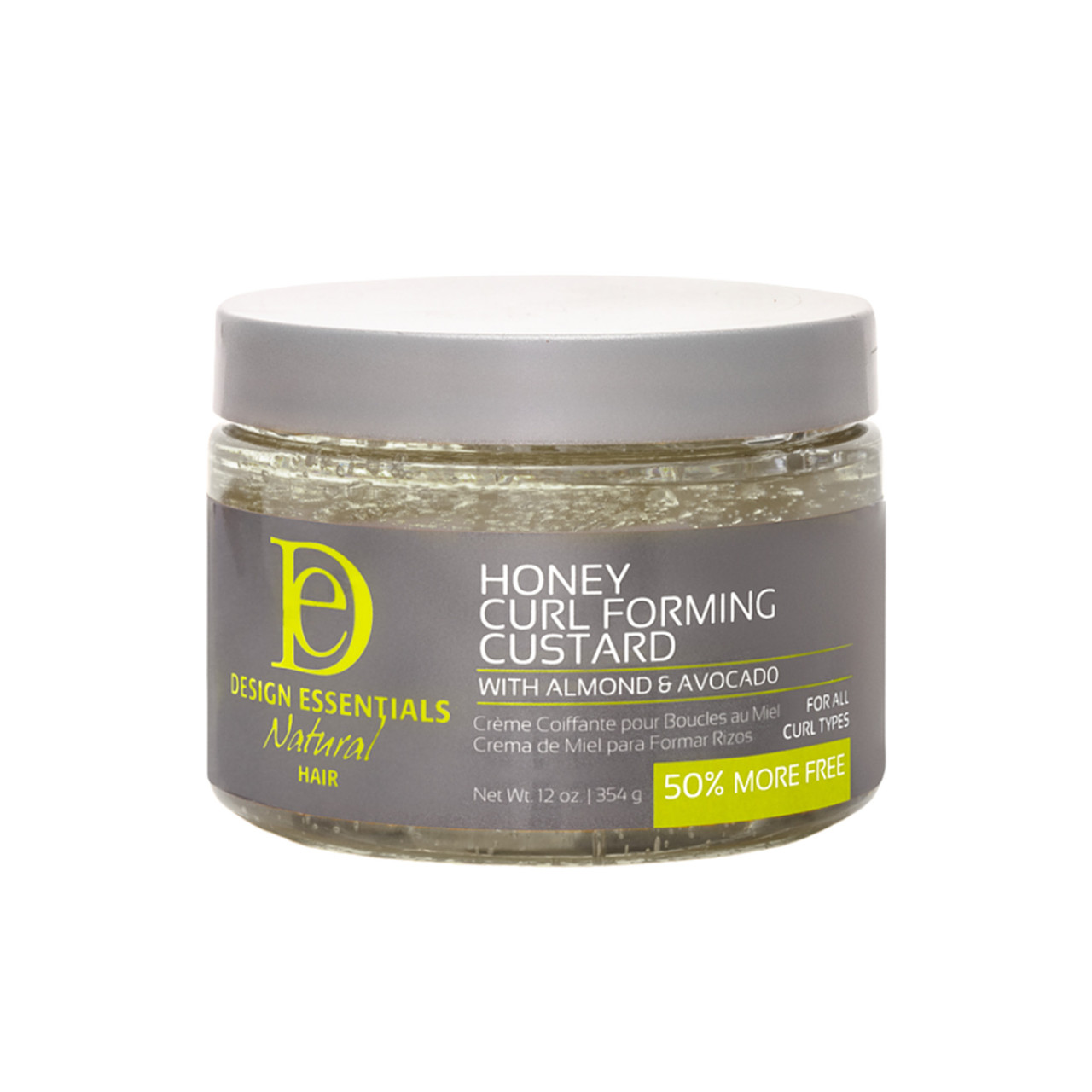 Almond & Avocado Honey Curl Forming Custard, 354g