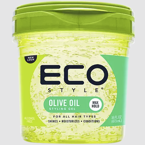 Eco Style Olive Oil Max Hold Styling Gel, 473ml
