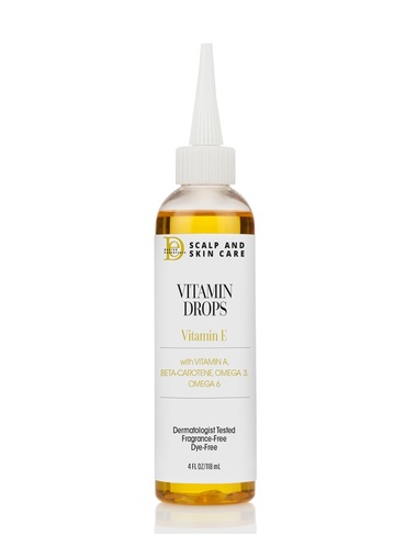 Scalp & Skin Vitamin Drops Vitamin E, 118 ml