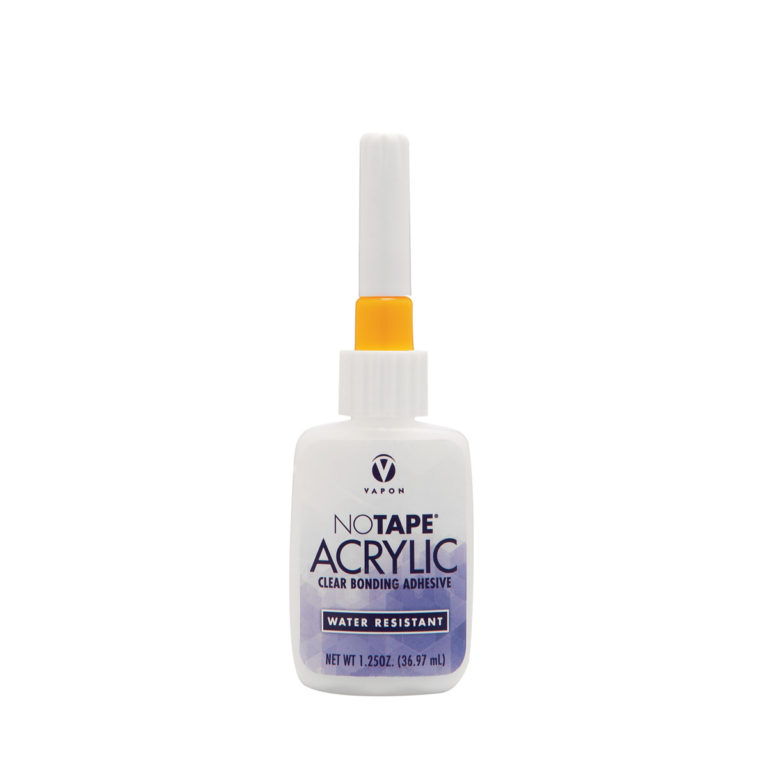 NoTape Acrylic Clear Bonding Adhesive w/ Needle Applicator, 37 ml
