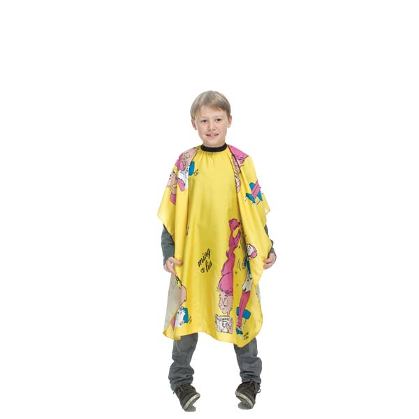 Cutting Cape Kids Yellow 83x125cm