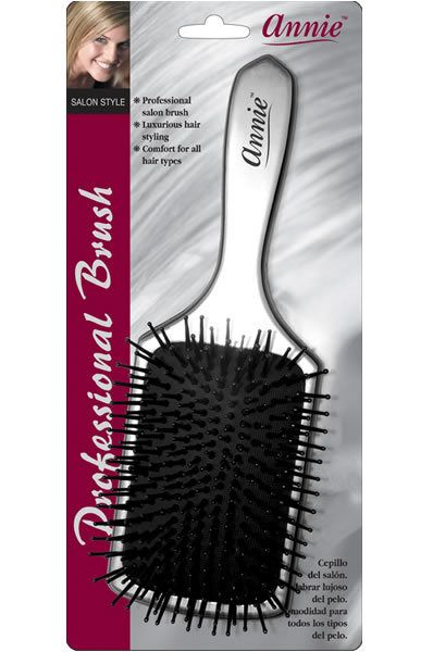 Paddle Brush Large Silver