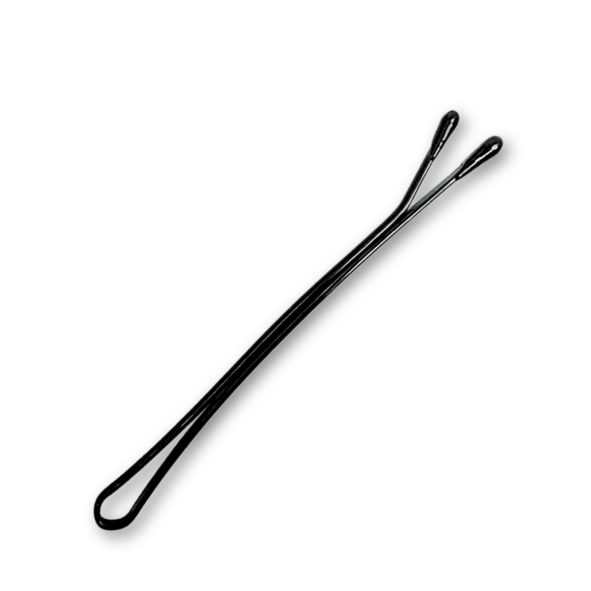 Bobby Pins Smooth 5cm 20pk, Black