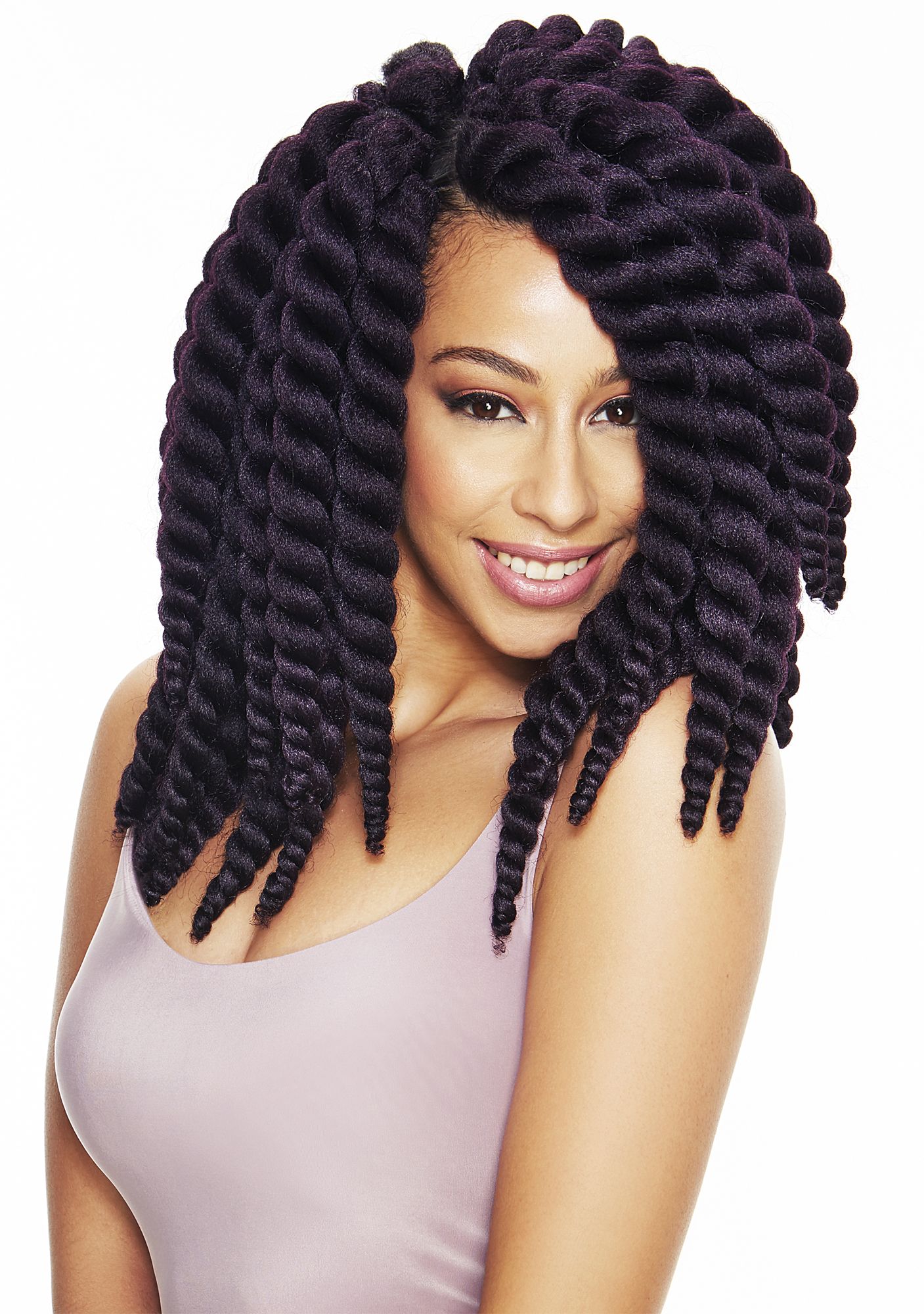 Mambo Satin Twist Crochet Braids 55cm (22")