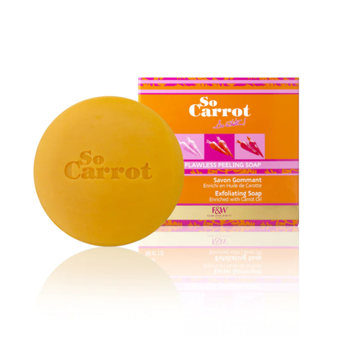 So Carrot So White! Exfoliating Soap 200g