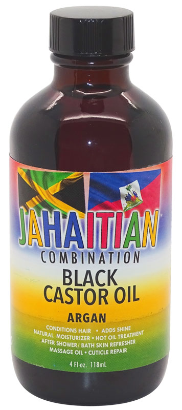 Jahaitian Black Castor Oil Argan, 118ml