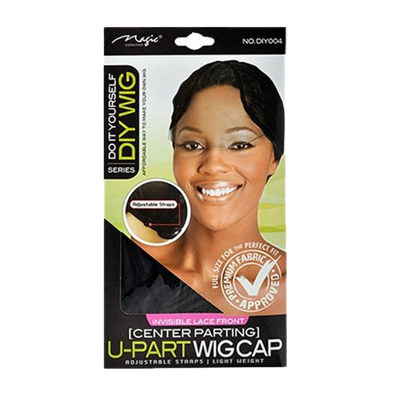U-Part Wig Cap, Center Part Invisble Lace Front