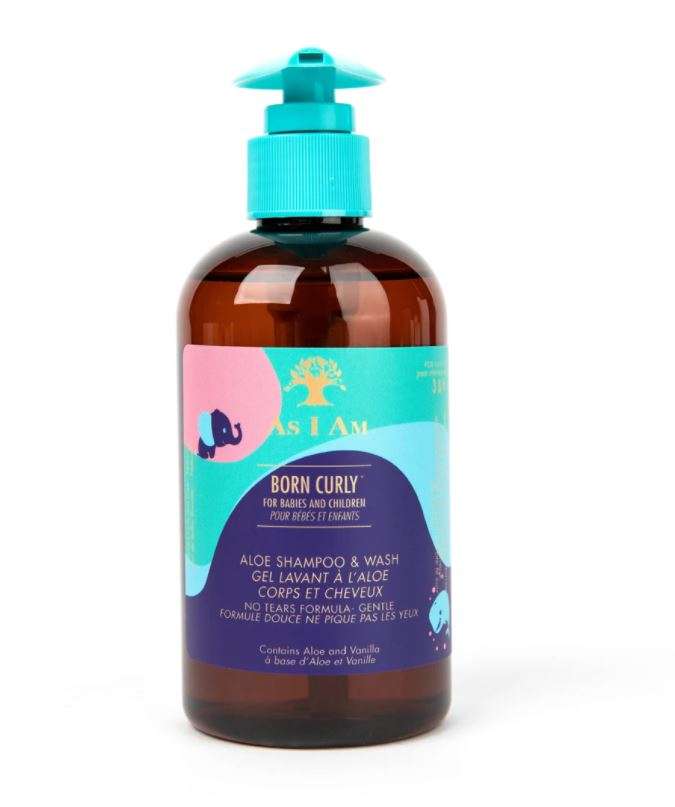 Born Curly Aloe Shampoo & Wash 240ml