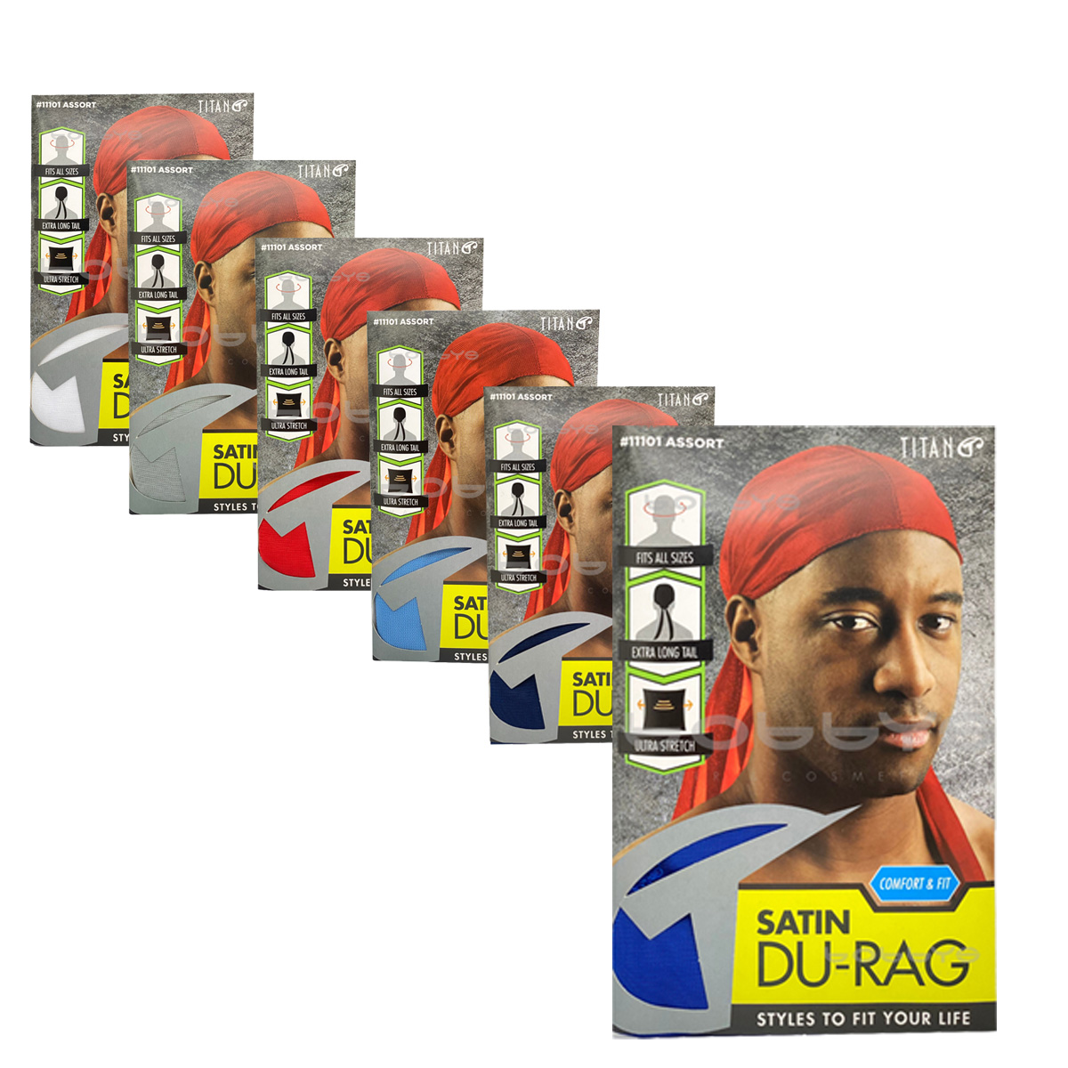 Satin Du-Rag Assorted Colours