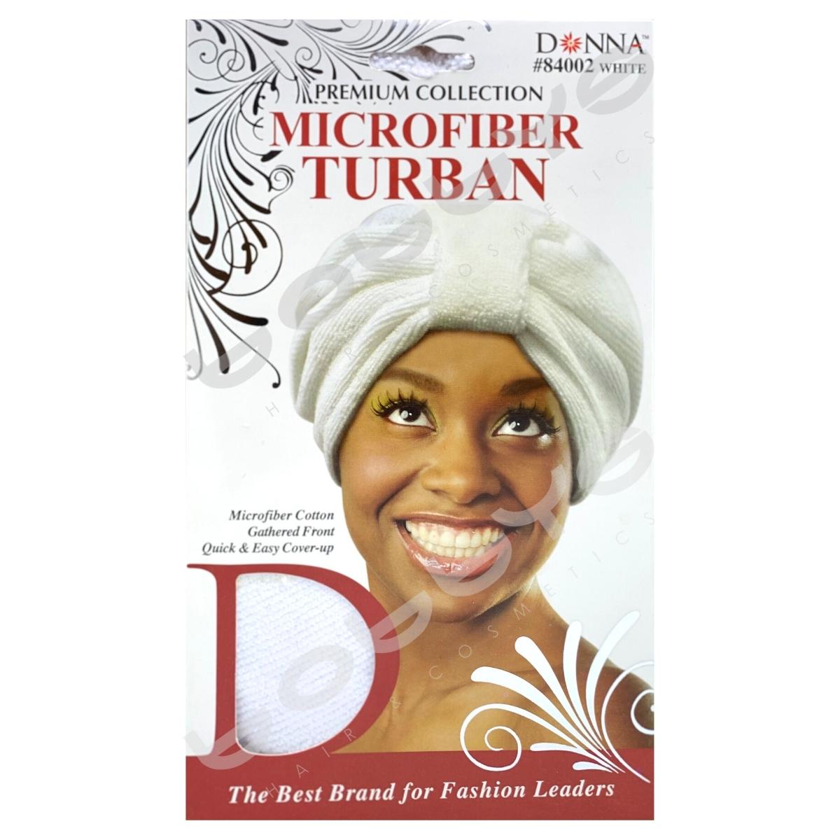 Microfiber Turban, White