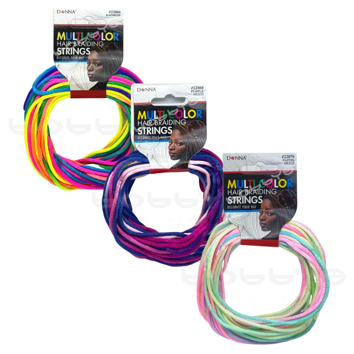 Hair Braiding Strings Multi Color