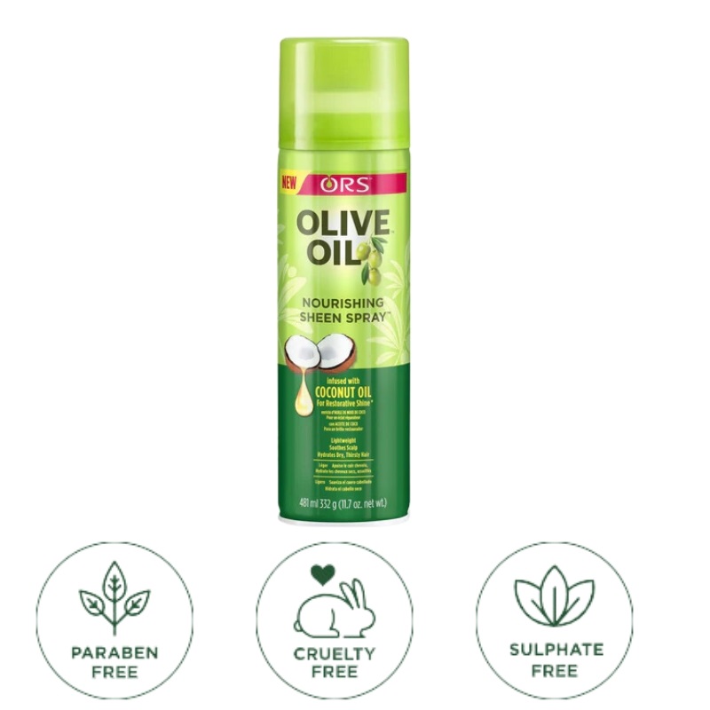 Olive Oil Nourishing Sheen Spray, 472 ml