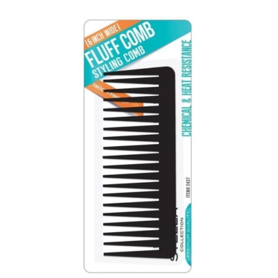 Fluff Comb / Styling Comb 6" Wide (15.3cm)