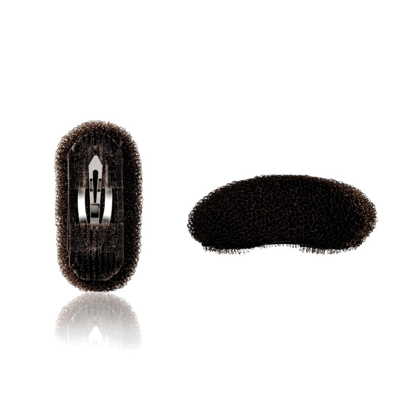 Hair Bun w/Clip Black