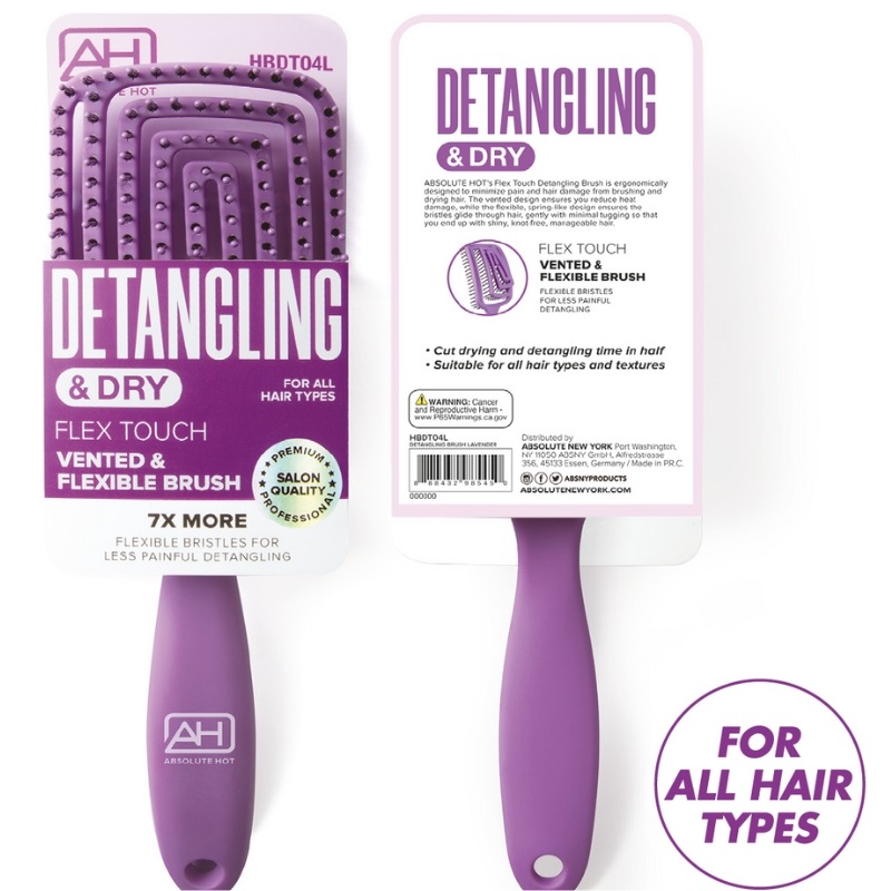 Detangling & Dry Brush, Lavender