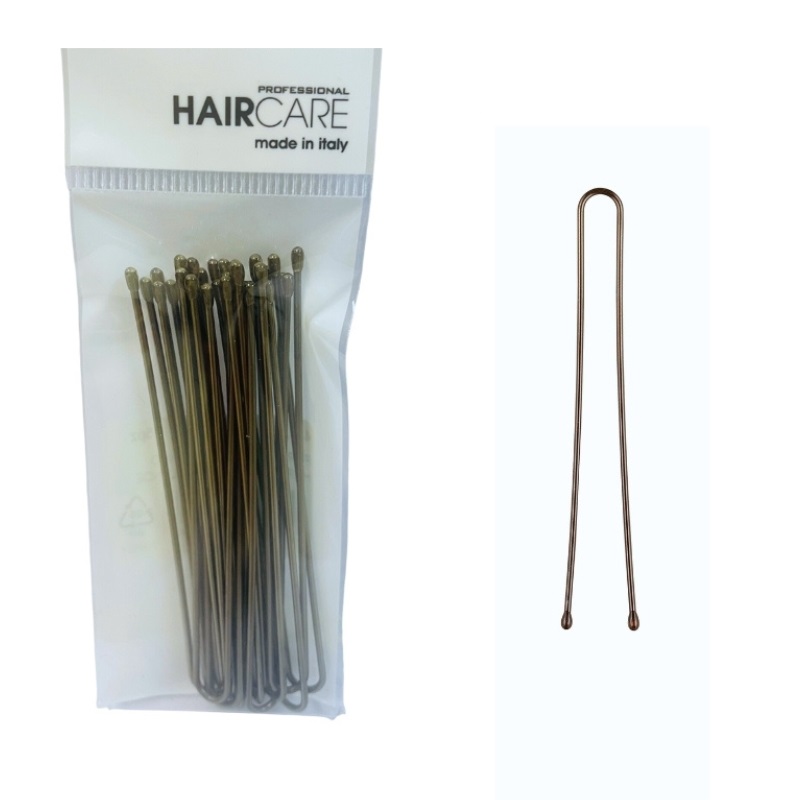 Hair Pins Smooth 7.5cm 15pk, BLONDE