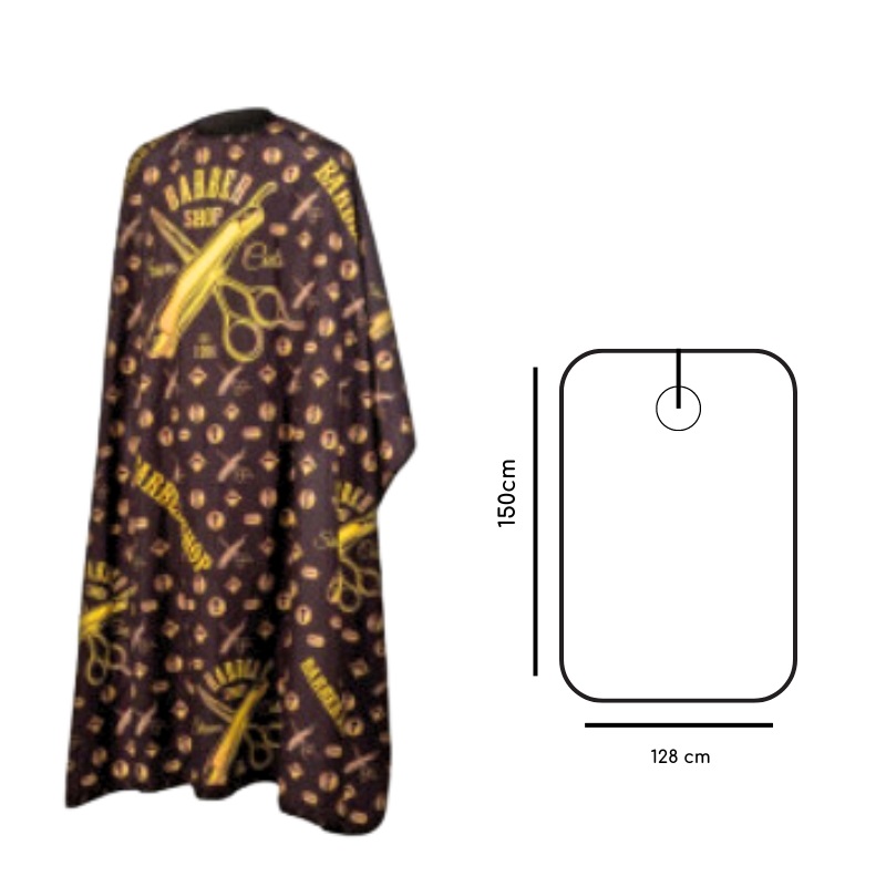 London Black Cutting Cape XL