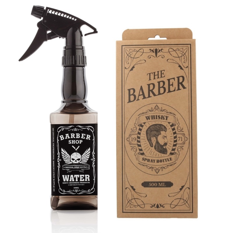 Water Spray Bottle Whiskey Grey