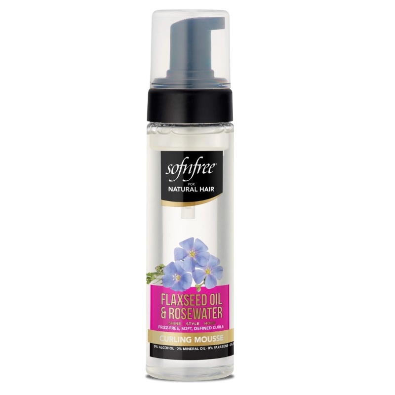 Flaxseed Oil & Rosewater Curling Mousse 200ml