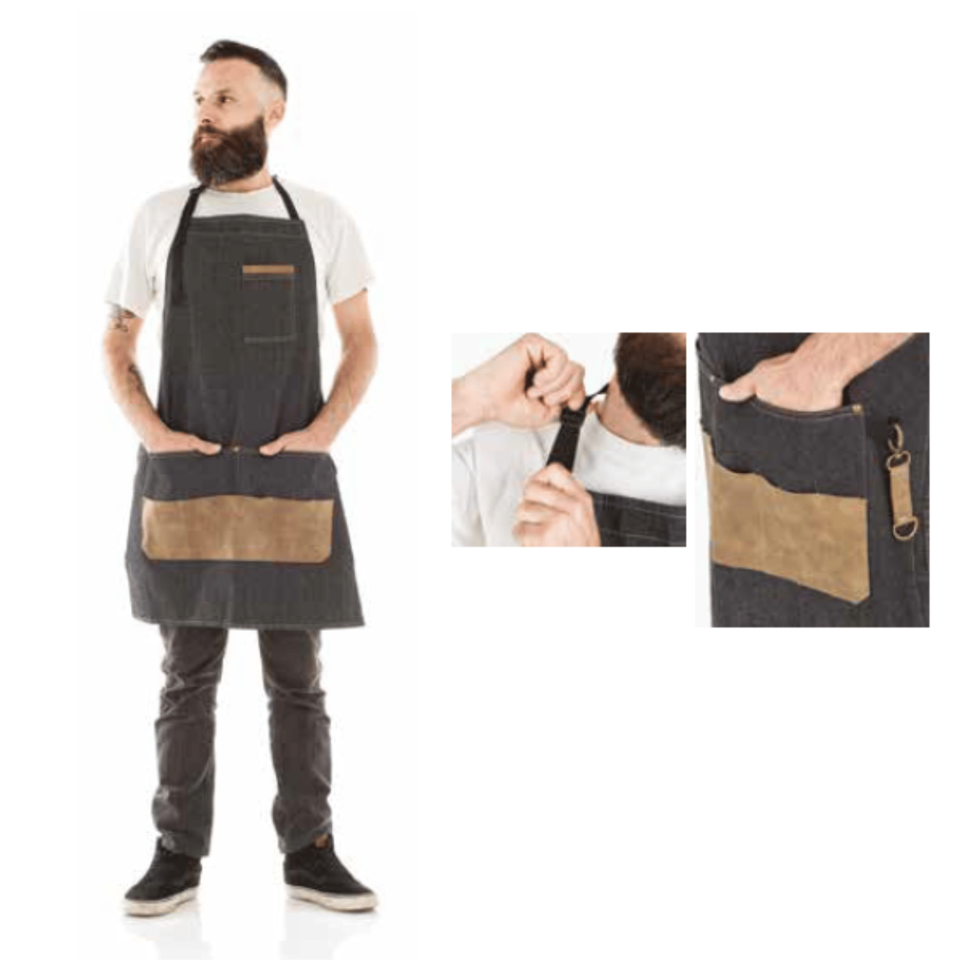 Denim Tom Professional Barber Apron