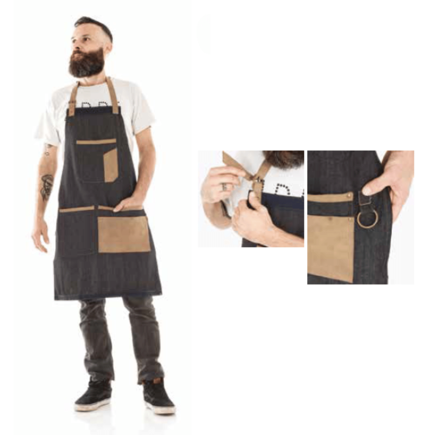 Denim Jack Professional Barber Apron