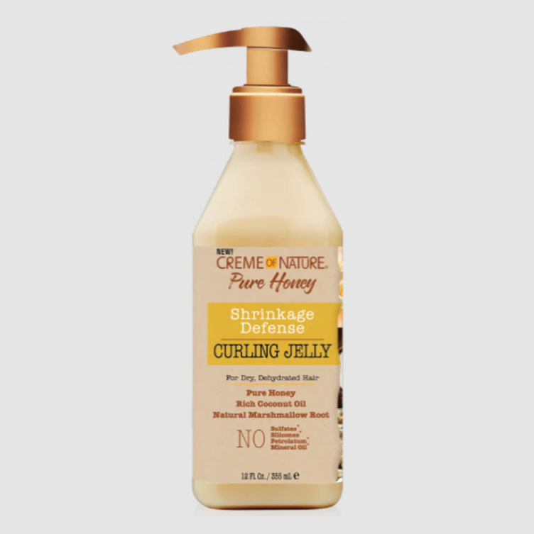 Pure Honey Shrinkage Defense Curling Jelly, 355ml