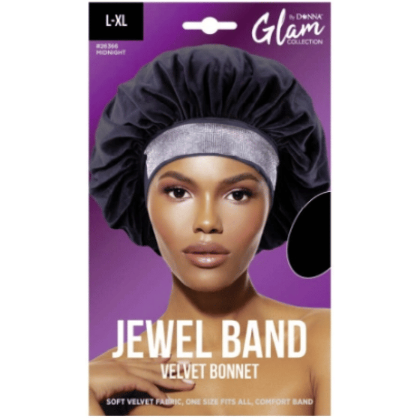 Jewel Band Velvet Bonnet