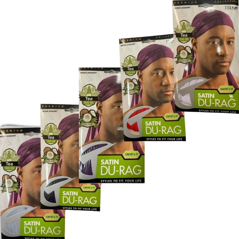Silky Du-Rag (Infused w/Tea Tree & Coconut Oil)