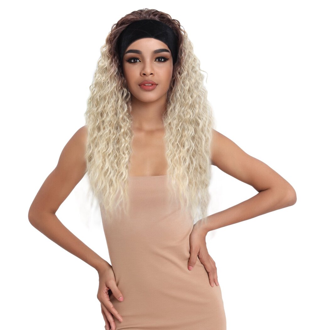 Isla Headband Wig Synthetic Hair
