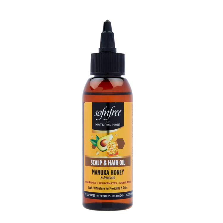 Scalp & Hair Oil w/Manuka Honey & Avocado, 100ml